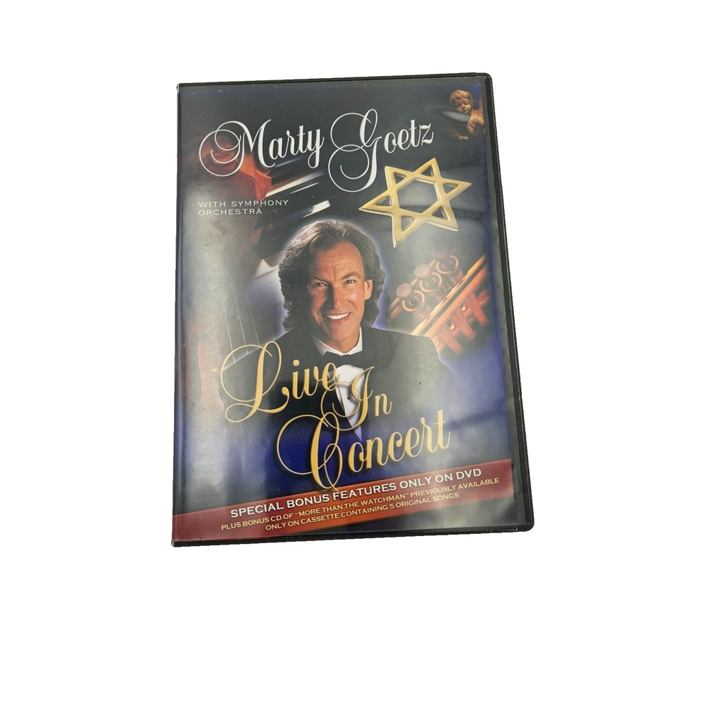 Marty Goetz Live In Concert DVD CD Worship Christian Music‎ Messianic